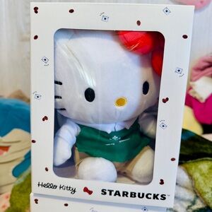 🌈SOLD Starbucks Exclusive Hello Kitty Plush
(Offers Welcomed ^-^)